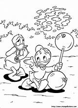 Coloring Donald Pages Colorare Da Quo Qui Qua Disney Book Disegni Info Duck Mouse Mickey Louie Huey sketch template