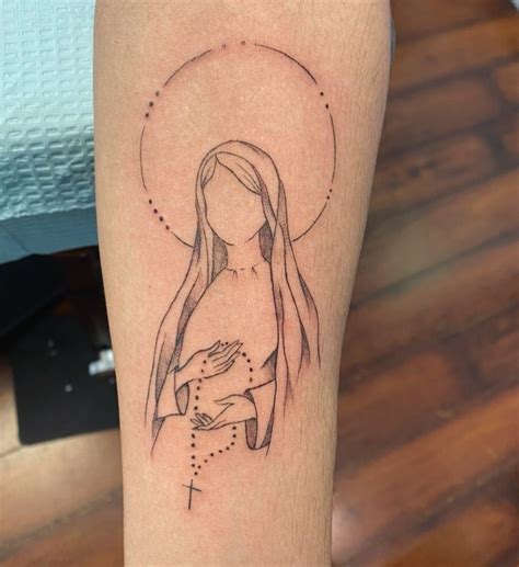27 Virgin Mary Forearm Tattoo Ramadhanitkurnia
