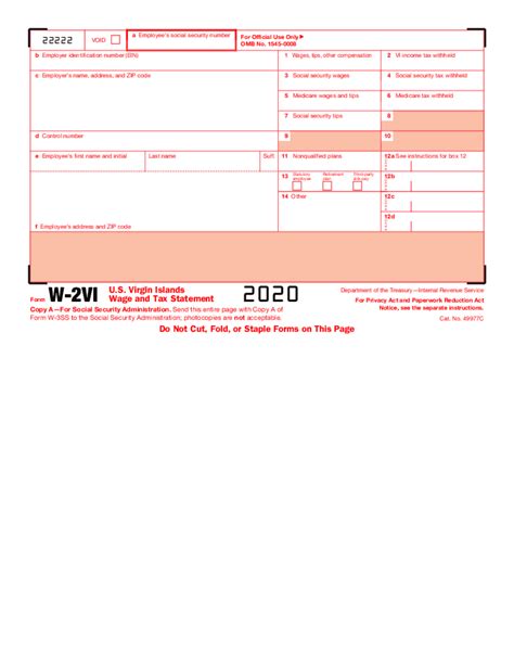 Irs Tax 2020 Fill Online Printable Fillable Blank Form W