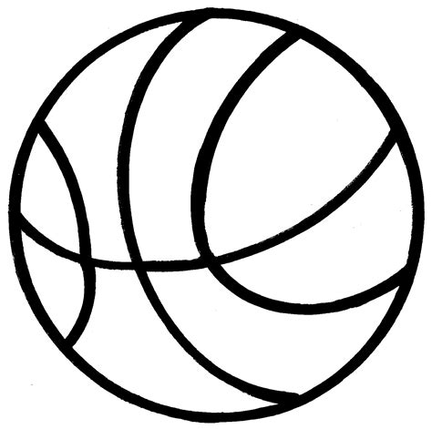 simple basketball drawing    clipartmag
