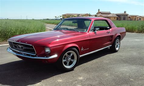 ford mustang  red joop stolze classic cars