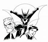 Batman Beyond Coloring Pages Joker Drawing Outline Cliparts Outlines Dc Clip Easy Lostonwallace Deviantart Horseshoes Clipart Getcolorings Comic Cartoon Print sketch template