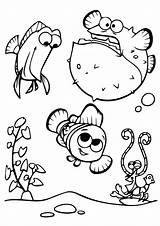 Nemo Coloring Finding Pages Cute Friends Happy Tree Printable Categories Parentune sketch template