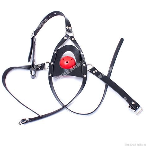 bdsm bondage sex mouth plug hard ball gag toys with leather harness for