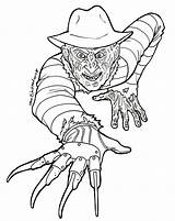 Freddy Krueger Drawings Drawing Deviantart Macabre Horror sketch template