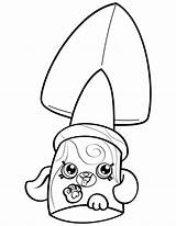 Shopkin Season Jade Spade Witchy Hat Pages Coloring sketch template