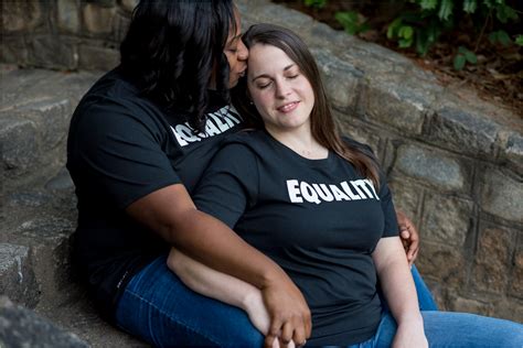 Engagement Session Forest Hill Park Lesbian Gay Wedding Equality