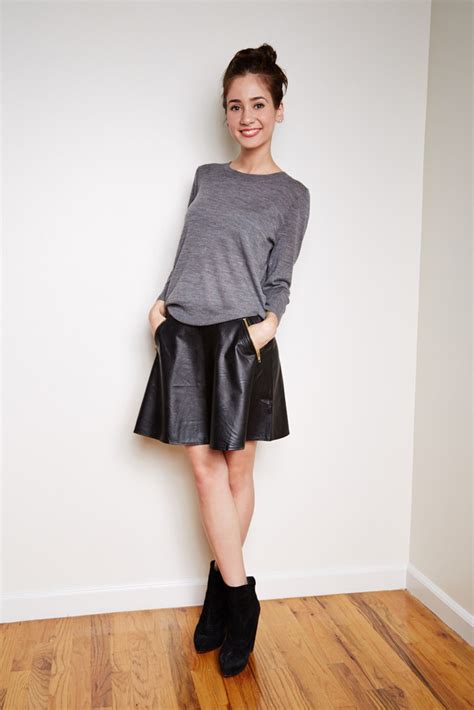 Cool And Classy Leather Skirt Outfit Ideas