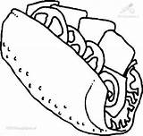 Kleurplaten Kleurplaat Comida Broodje Lebensmittel Comidas Gezond Rapidas Speisen Coloriages Drinken Rapida Nourriture Taco Alimenti Verschiedene Ham Malvorlage Sandwiches Platos sketch template