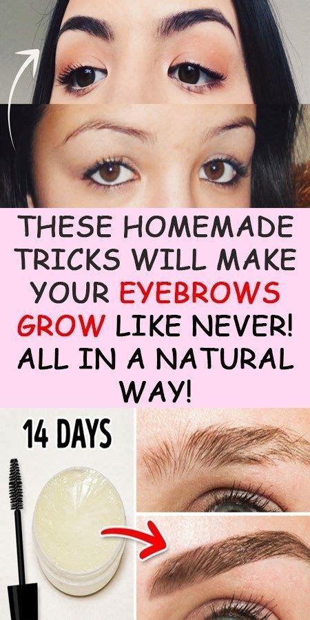 These Homemade Tricks Will Make Your Eyebrows Grow Like