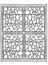 Stained Glass Coloring Pages Adult Window Adults Prieure Bethleem Version Nimes Chapelle Print Vitraux Printable Color France Vitrail Church Chapel sketch template
