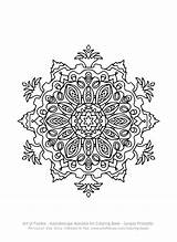 Kaleidoscope sketch template