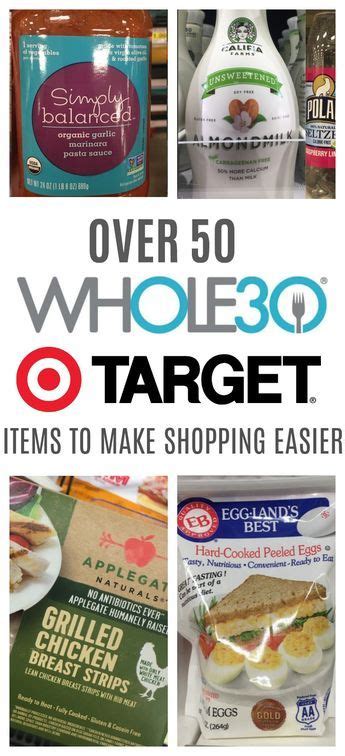 Target Whole30 Grocery List 50 Whole30 Compliant Items