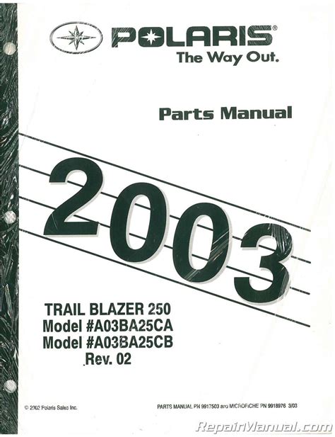 polaris trailblazer  parts diagram general wiring diagram