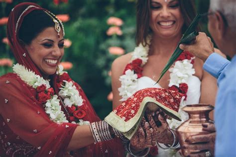Exclusive First Indian Lesbian Wedding Album Lesbian