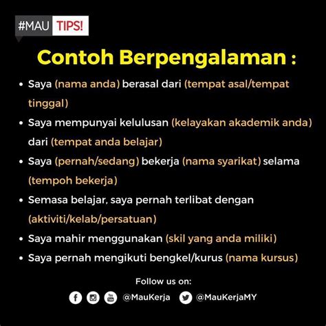 tips   mudah  perkenalkan diri semasa interview confirm