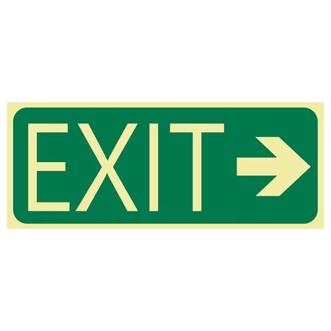 exit sign exit arrow  discount safety signs  zealand