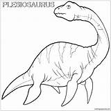 Ichthyosaurus Stain Plesiosaurus Washable sketch template