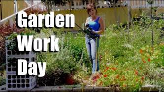 garden work day youtube