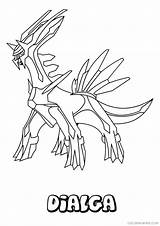 Pokemon Coloring Pages Dialga Legendary Strong Lugia Color Mythical Printable Latios Articuno Drawing Getdrawings Getcolorings Colorings Print Legendaries Popular sketch template