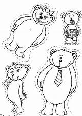 Coloring Family Bear Pages Animal Hellokids Bears Color Forest Oro Ricitos Print Animals Choose Los Osos Library Clipart Tres These sketch template
