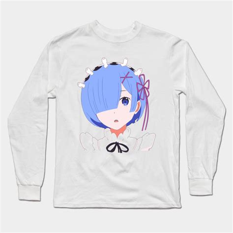 Rem Re Zero Anime Re Zero Anime Long Sleeve T Shirt