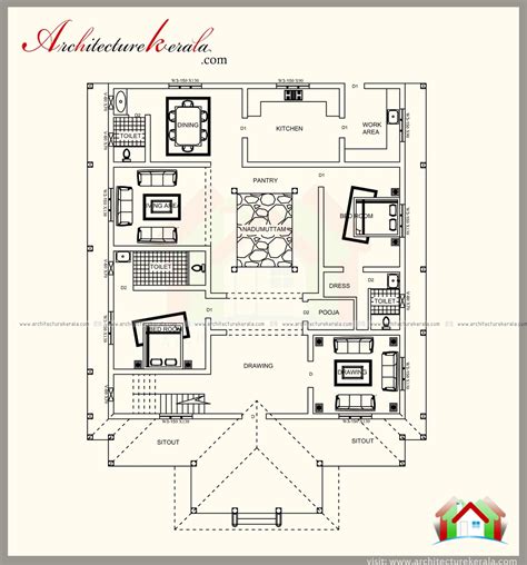 traditional kerala style house plan   love  homes  kerala india
