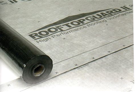 rooftopguard ii premium synthetic underlayment