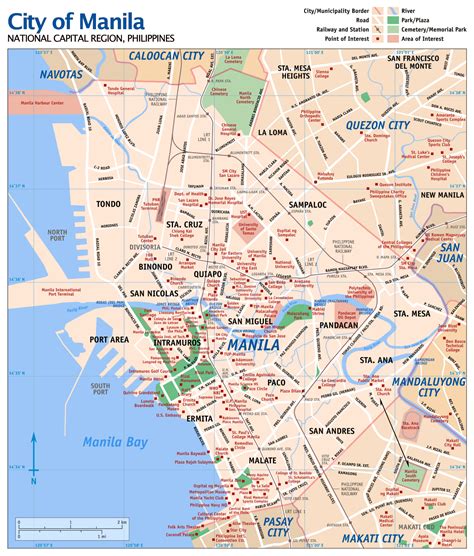 Map Of Manila Mapsof Net 19392 Hot Sex Picture
