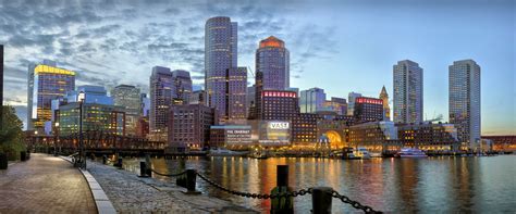 boston skyline  prints vast