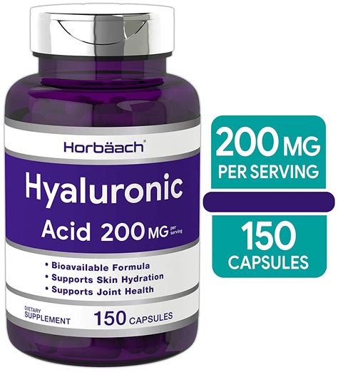 hyaluronic acid supplements helpful review drugsbank