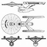 Trek Constitution Starship Refit Ships Uss Schematics Ncc 1701 Startrek Xii sketch template