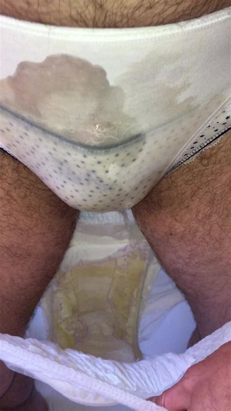 Pissing Thru My Wet Panties Into A Diaper Free Gay Porn 11 Xhamster