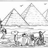 Pyramids Egypt Egipto Hellokids Piramide Piramides Pyramiden Pyramides Monumentos Gizeh Ancient Egipcios Djoser Ausmalbilder Egipcio Coloriage sketch template