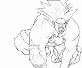 Blanka Power Coloring Pages Printable Another sketch template
