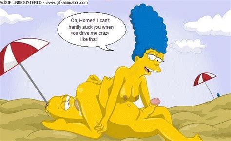Rule 34 Animated Beach Breasts Color Cunnilingus Day Female Homer