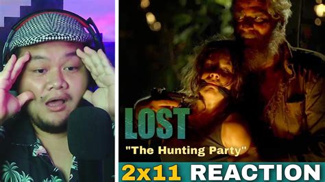 Lost 2x11 Reaction The Hunting Party First Time Watching Youtube