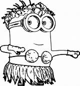 Minion Coloring Pages sketch template
