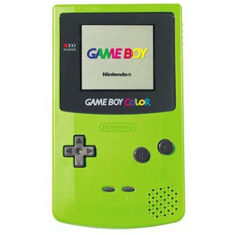 game boy color system neon green  sale nintendo dkoldies