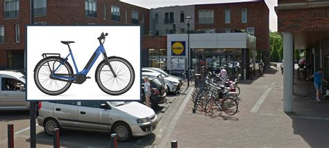 elektrische fiets van fietsenwinkel gestolen bij de lidl  leek binnen  minuten weggenomen
