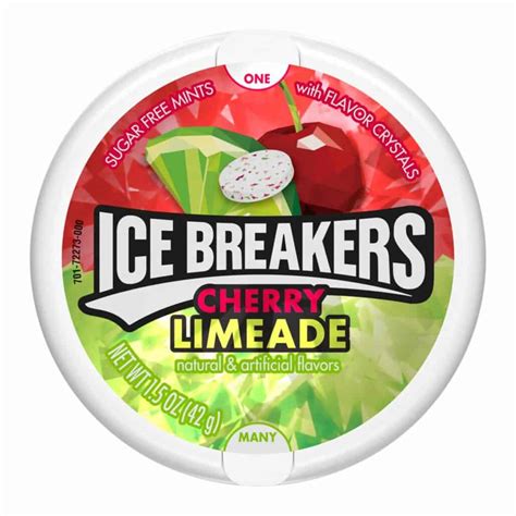 hershey ice breakers mints cherry limeade oz pacific distribution