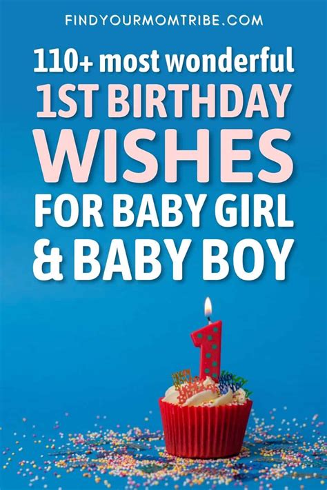 wonderful st birthday wishes  baby girl baby boy