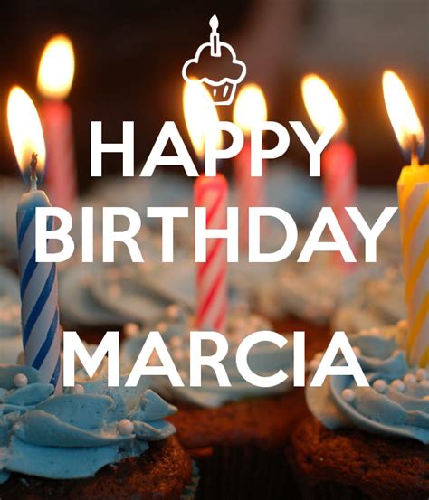 happy birthday marcia
