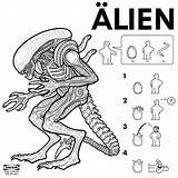 Ikea Instructions Monsters Movie Harrington Ed Illustrations Own Make Very Instruction Xenomorph Alien Read sketch template