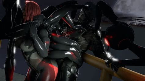 Rule 34 3d Animated From Behind  Metal Gear Rising Mistral