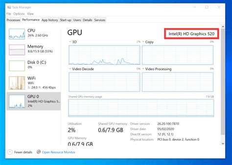 How To Check Graphics Card On Windows 10 4 Methods