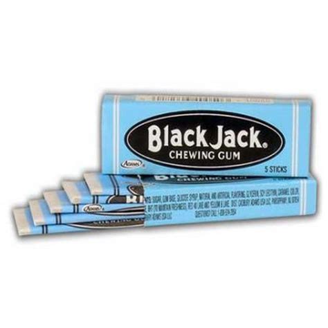 [candy Review] Black Jack Chewing Gum Everyview