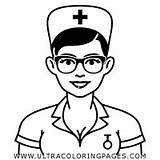 Enfermeira Nurse sketch template