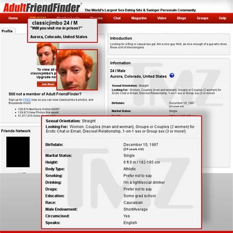 James Holmes Sex Website Says His Profile Is Legit