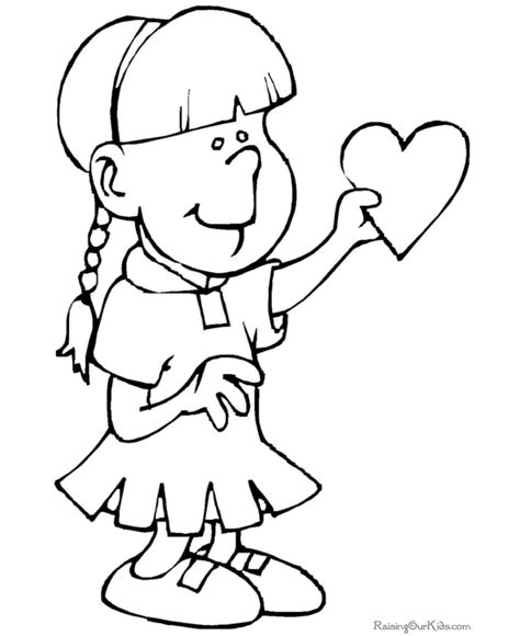saint valentine coloring page  coloring home